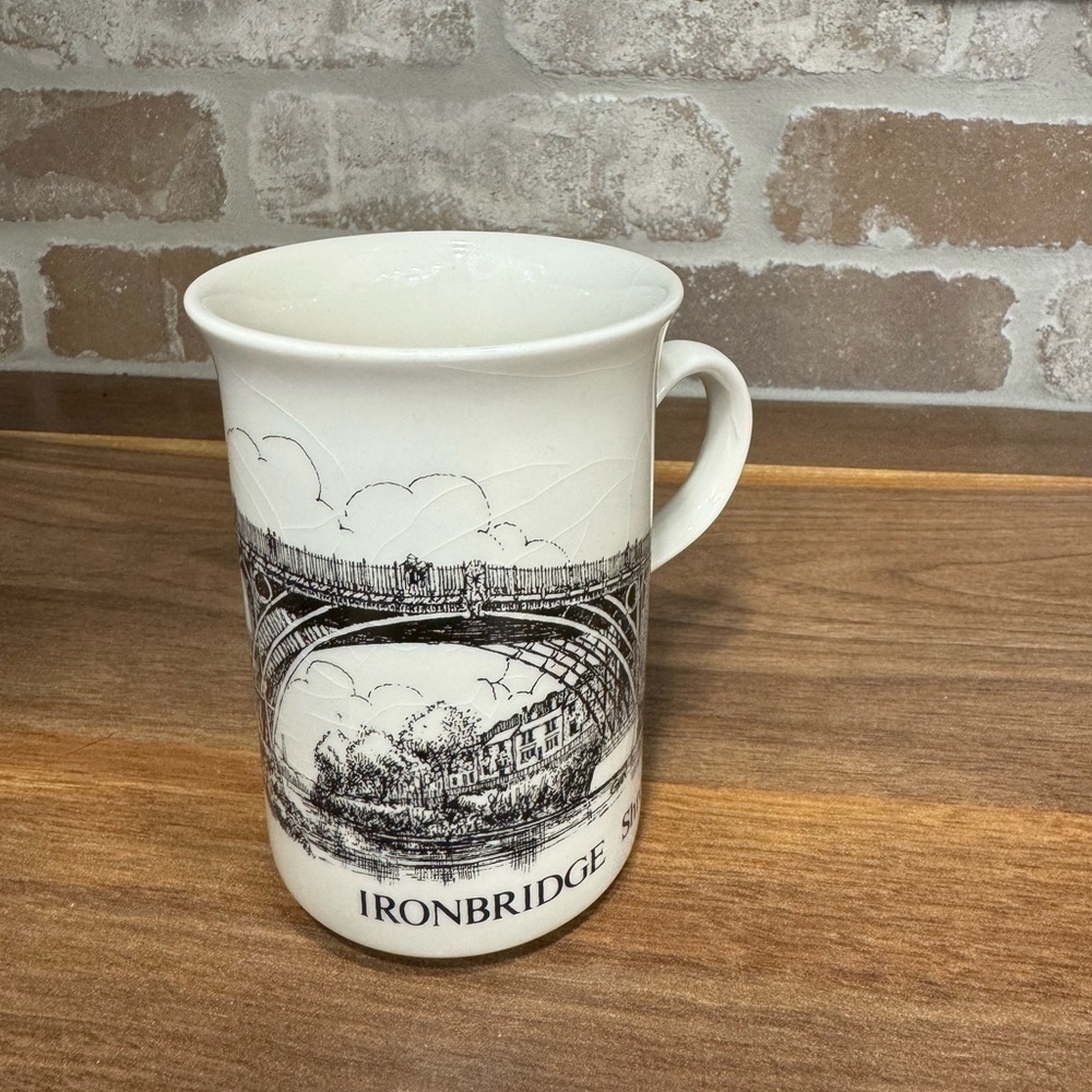 Vintage Ironbridge Shropshire mug
